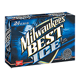 Milwaukee's Best Ice Beer 12 Oz Cans Left Picture